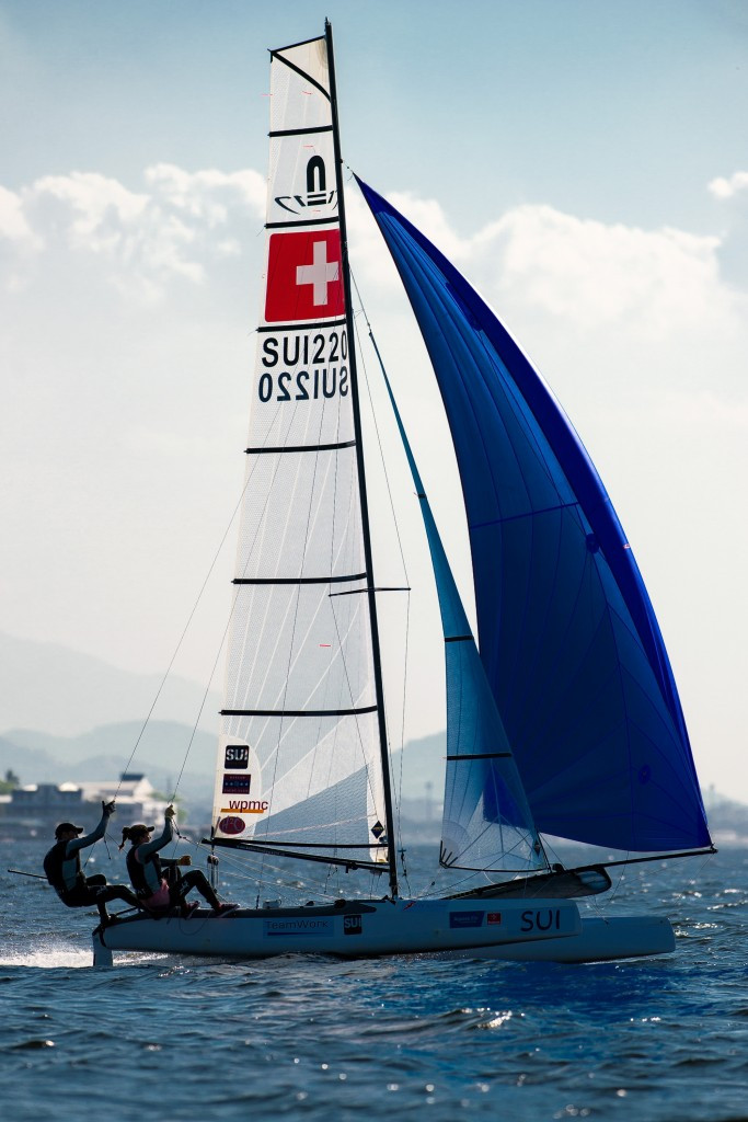 Nathalie Brugger and Matias Bühler will compete in the Nacra 17 class ©Getty Images