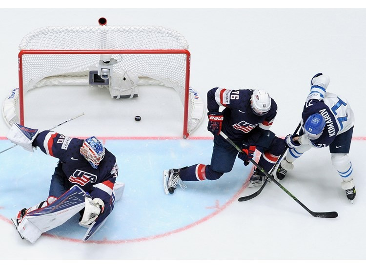 Finland edged the United States 3-2 to maintain their 100 per cent record