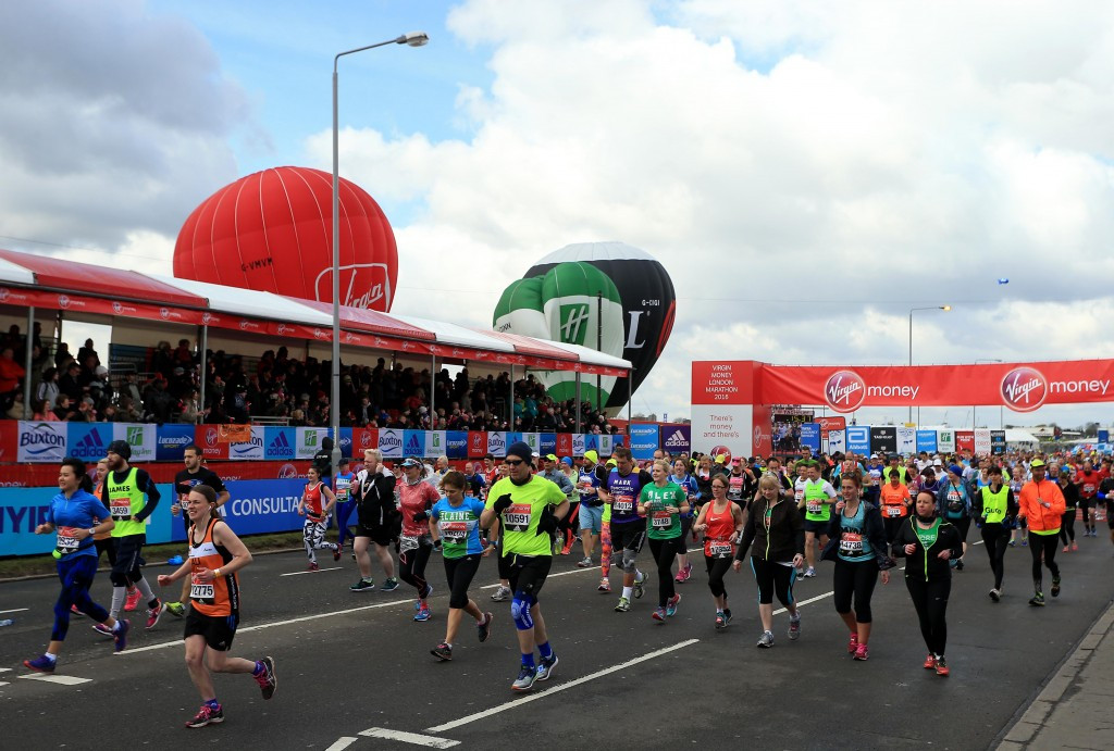 London Marathon event director Hugh Brasher says the success of the 2016 event is the reason behind the record number of entrants for next year's edition