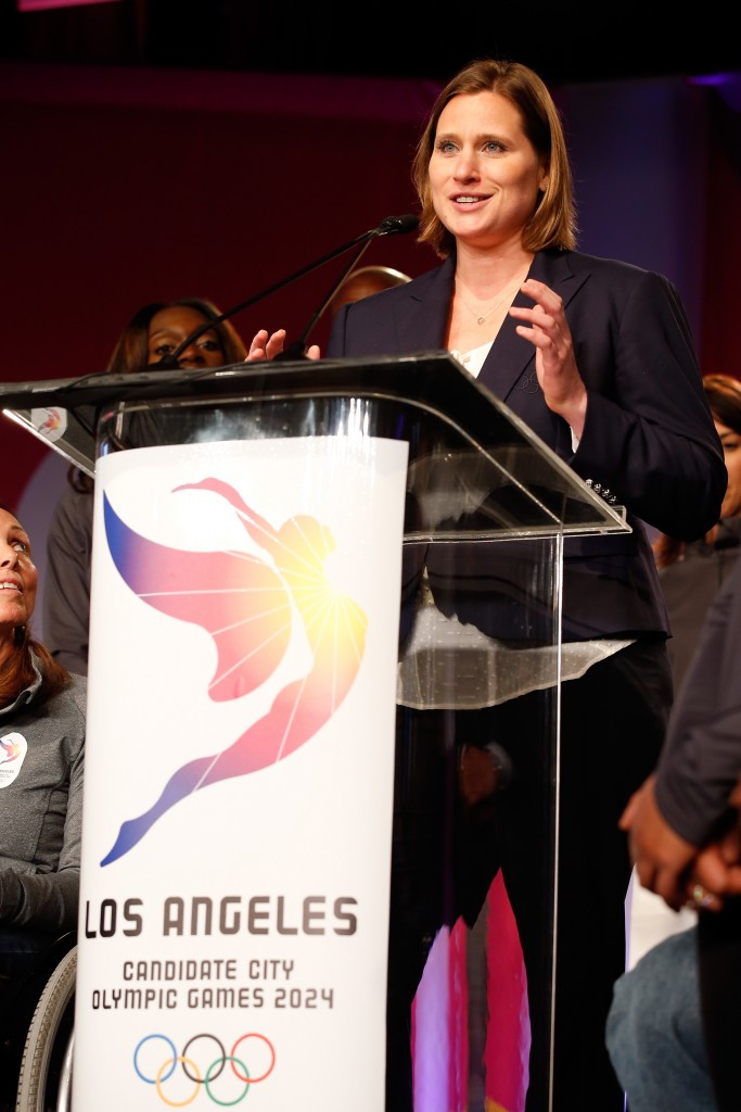 Angela Ruggiero has been appointed as chief strategy officer by Los Angeles 2024 ©Getty Images