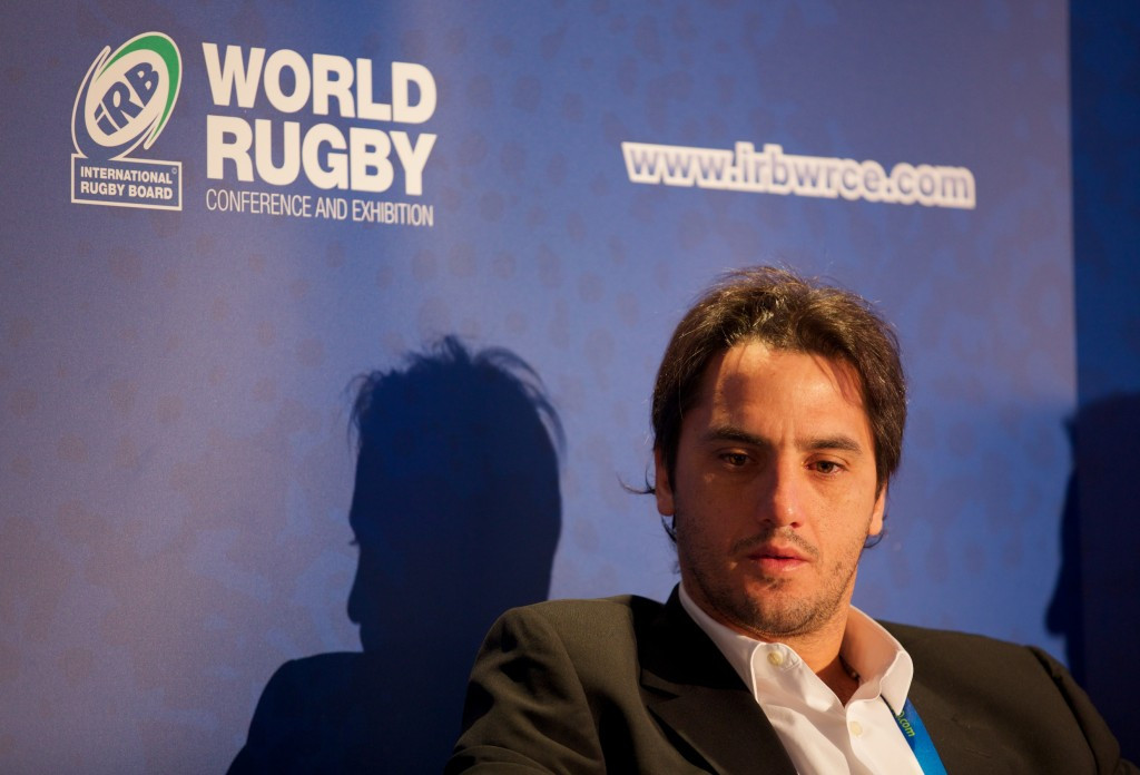 Agustin Pichot, current vice-chairman, is challenging Sir Bill Beaumont for leadership of World Rugby ©Getty Images