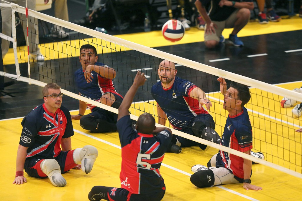 The United States proved too strong for defending champions Great Britain in the sitting volleyball final