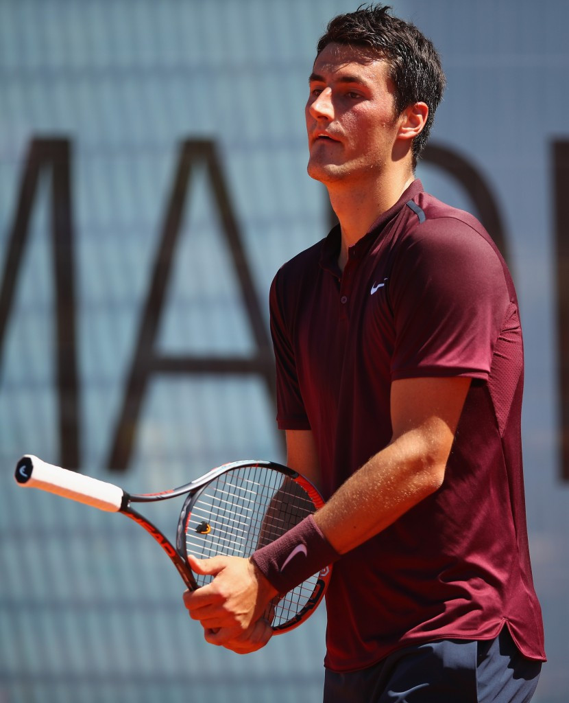 Bernard Tomic has been labelled disrespectful after his actions at the Madrid Open ©Getty Images