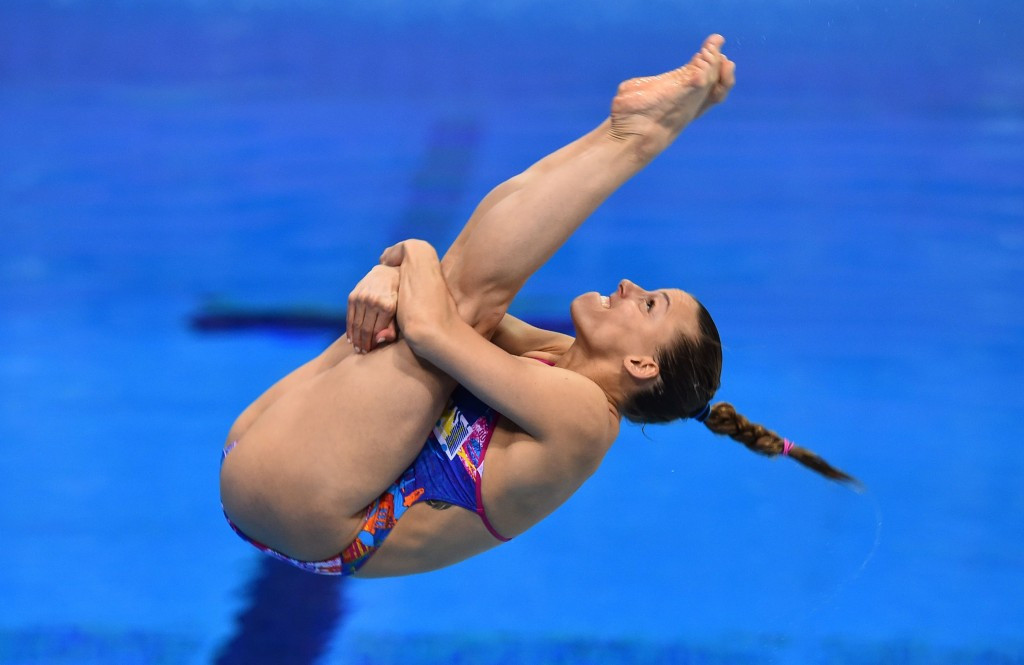 Tania Cagnotto claimed the 18th European title of her career by winning the women's one metre springboard event
