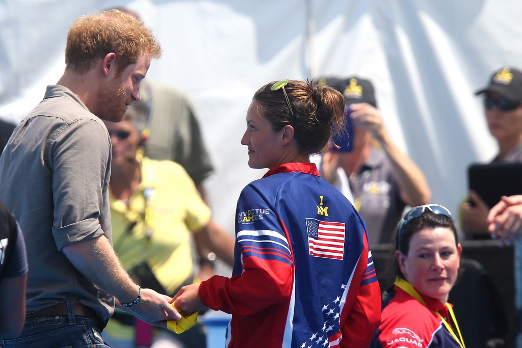 American soldier asks Prince Harry to return Invictus Games gold medal to British medics who saved her life