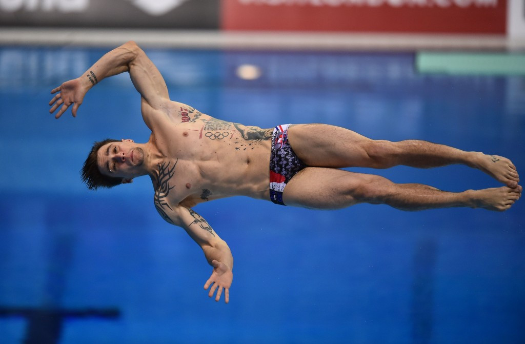 France's Matthieu Rosset was unable to retain his men's one metre springboard title ©Getty Images