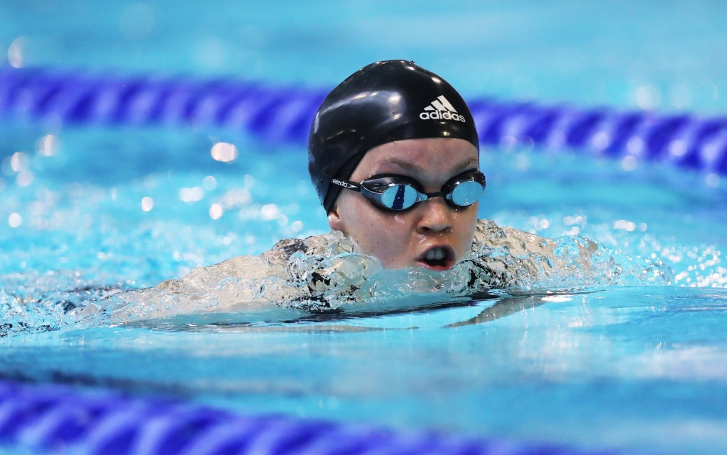 British swimmer Ellie Simmonds came third with 12 per cent of the vote