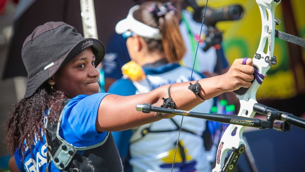 Ane Marcelle Dos Santos will shoot for mixed relay bronze with Marcus 'D'Almeida ©World Archery