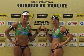 German pair oust defending champions to reach last four of FIVB Antalya Open