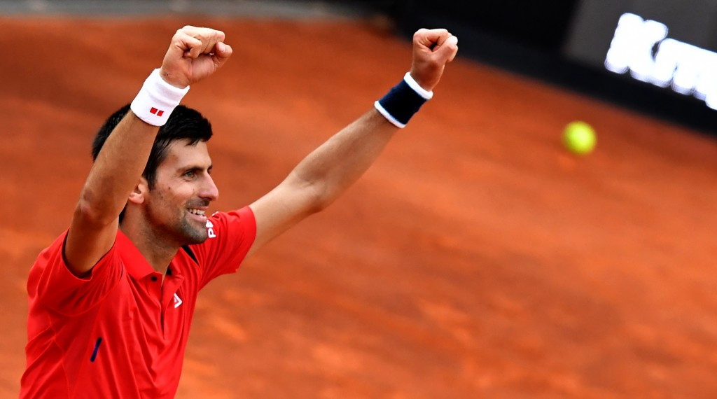 Novak Djokovic battled to victory over Rafael Nadal ©Getty Images