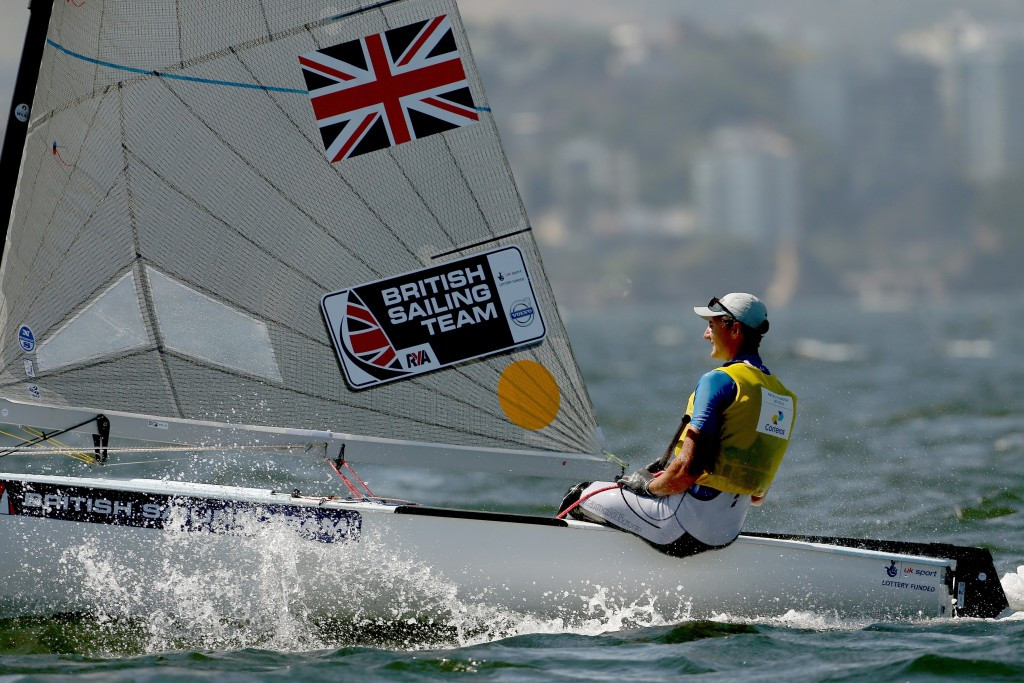 Great Britain’s Giles Scott has become the second most successful sailor in the Finn Gold Cup’s 60-year history ©Getty Images