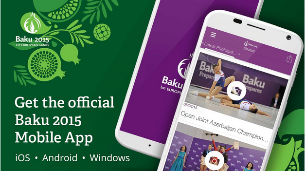 Baku 2015 launches European Games mobile app