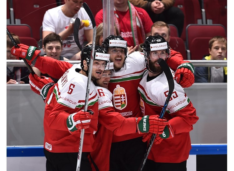 Hungary record first IIHF World Championship win for 77 years with victory over Belarus