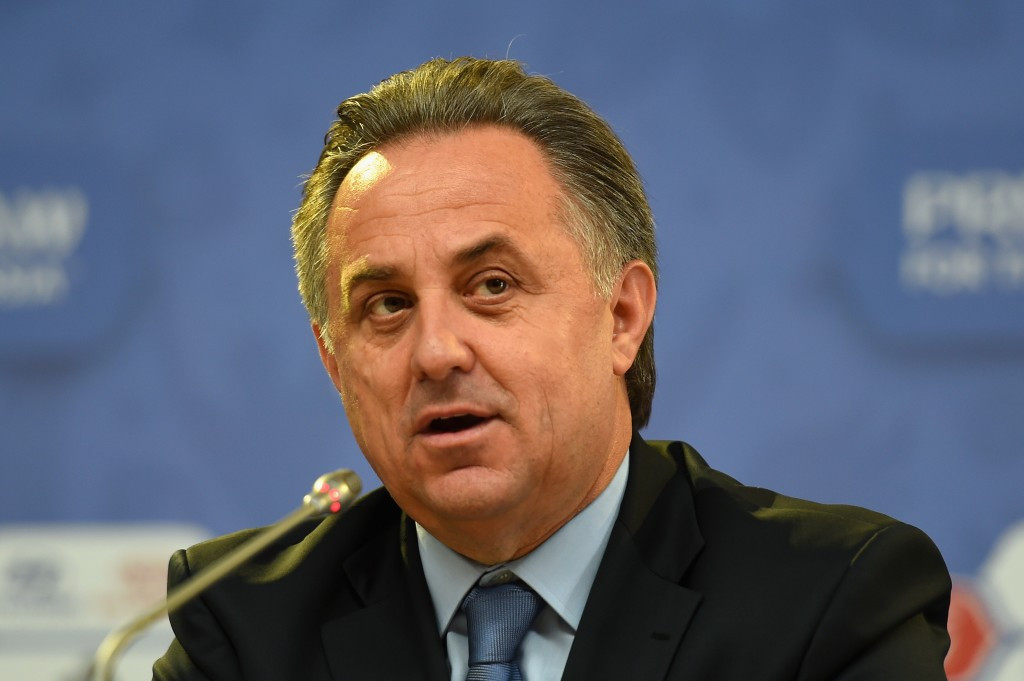 Russian Sports Minister Vitaly Mutko says his country is "sorry" for the doping crisis ©Getty Images
