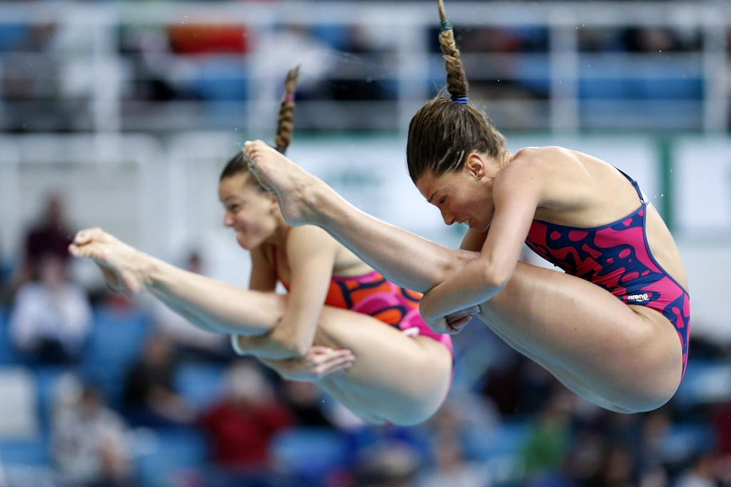 Italy's Tania Cagnotto and Francesca Dallape claimed their eight consecutive European 3m synchro title