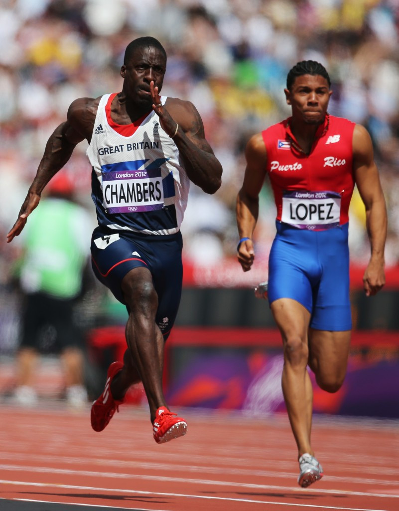 Dwain Chambers successfully overturned a ban from the British Olympic Association imposed on him following a positive drugs test at CAS and was allowed to compete at London 2012 ©Getty Images