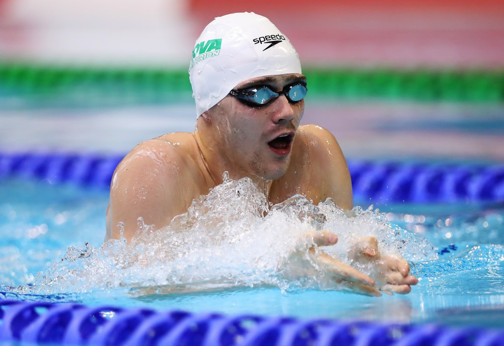 Hynd and Simmonds to lead British swimming team at Rio 2016 Paralympics
