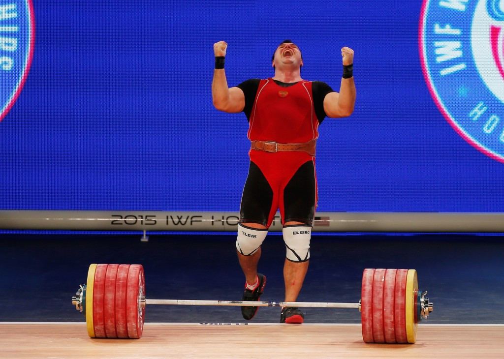 World champion Alexey Lovchev claims to have been handed a four-year ban by the IWF ©Getty Images