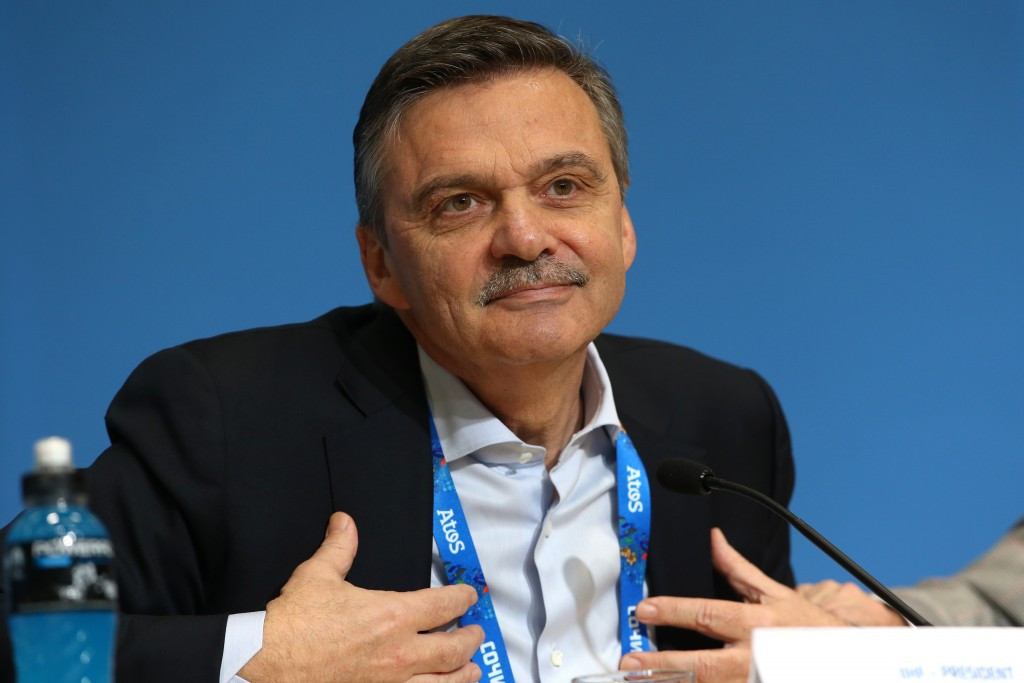 René Fasel says the situation regarding NHL players at Pyeongchang "does not look very good" ©Getty Images