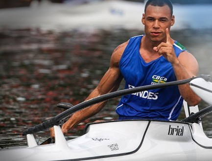 Caio Carvalho De Ribeiro of Brazil was one of the qualifiers in the men's KL3 200m