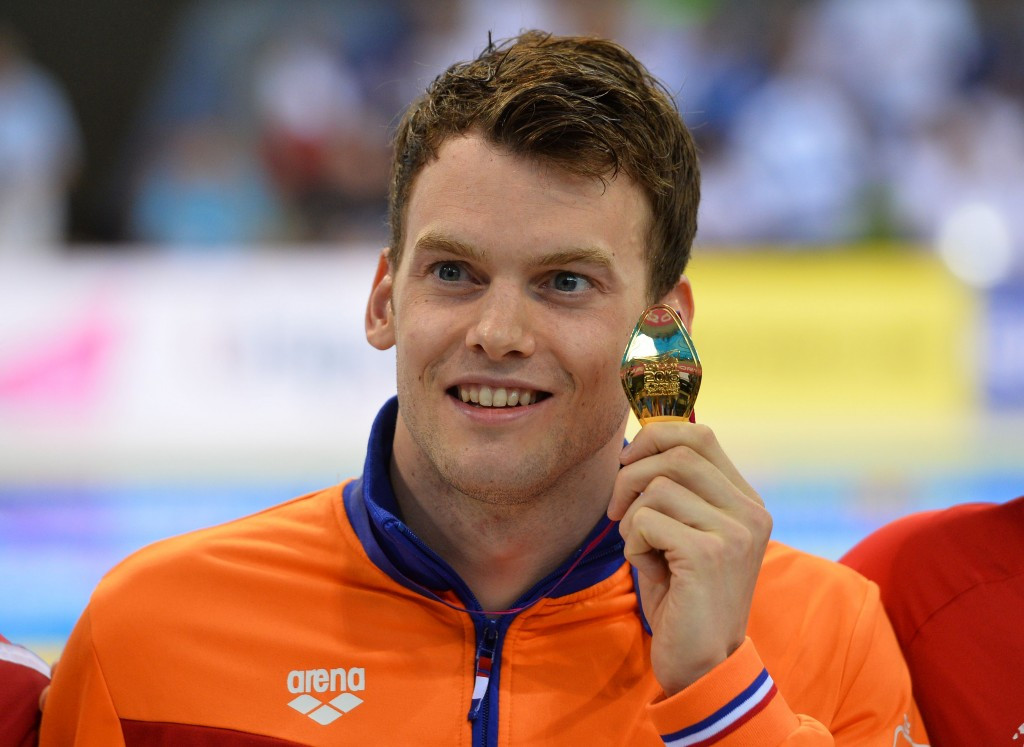 Dutchman Sebastiaan Verschuren took the men's 200m freestyle honours ©Getty Images