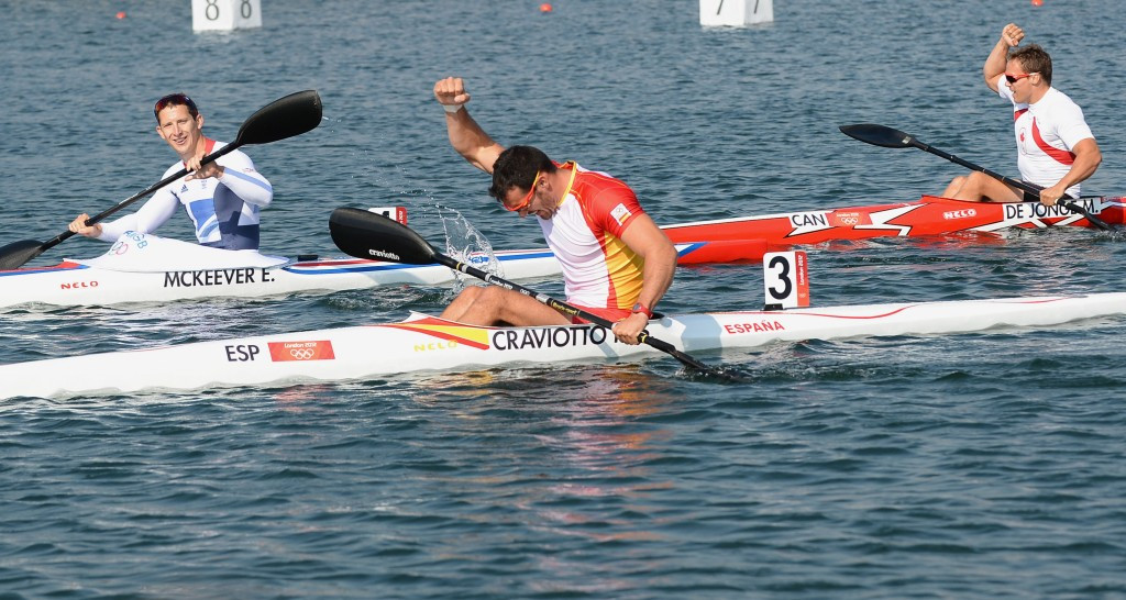 London 2012 silver medallist Saúl Craviotto progressed straight through to the final in Duisburg by winning his heat 