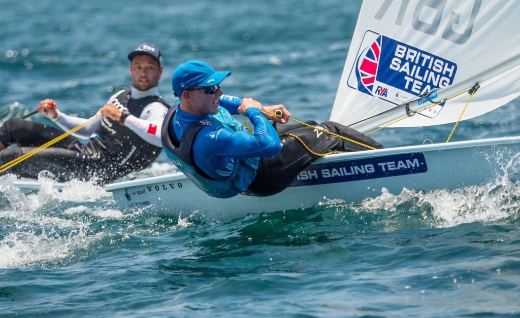 Nick Thompson captured a second consecutive Laser World Championships crown today ©RYA