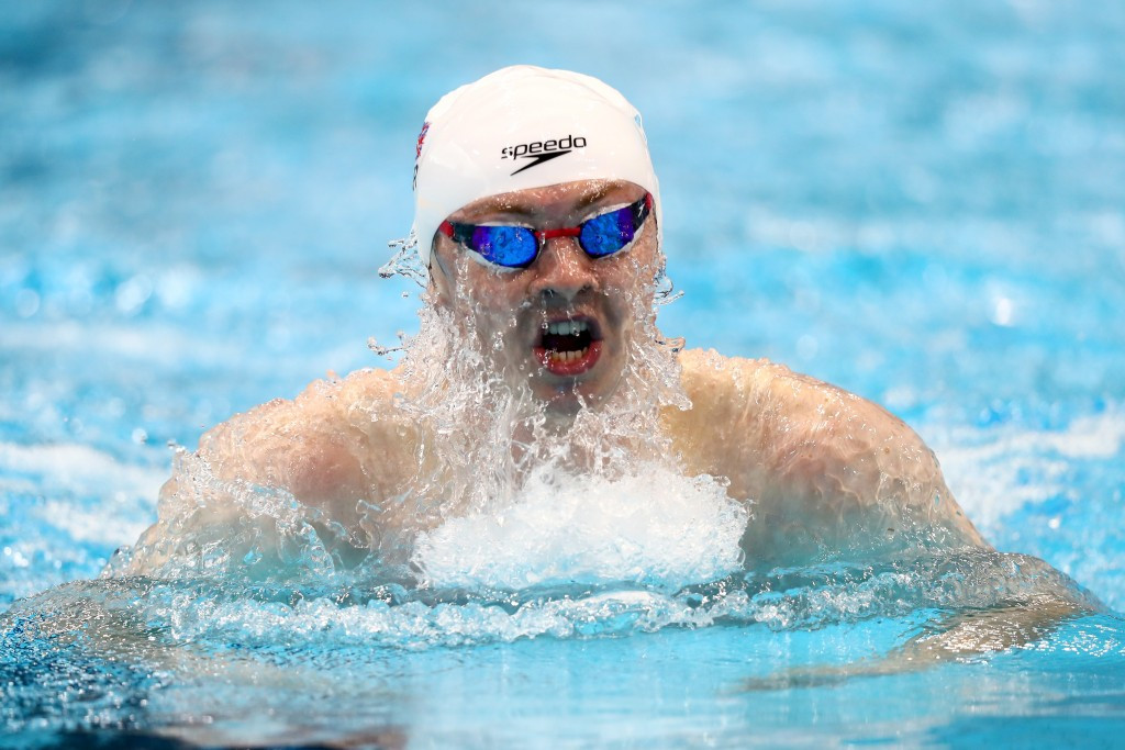 Ross Murdoch gave the home crowd something to cheer with victory in the men's 200m breaststroke ©Getty Images