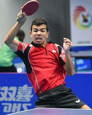 Young Egyptian defeats home hope to reach men's main draw at ITTF Nigeria Open
