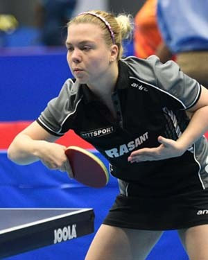 Russia's Anna Rossikhina successfully negotiated the women's singles preliminary round