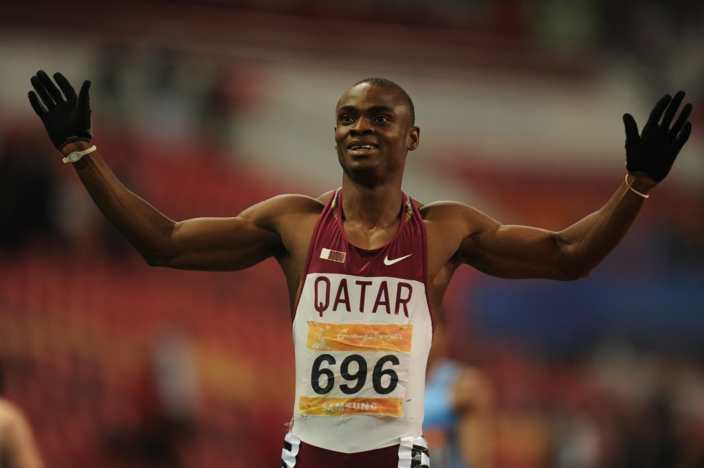 Asian record holder Femi Ogunode will start as the favourite in the men's 100m final