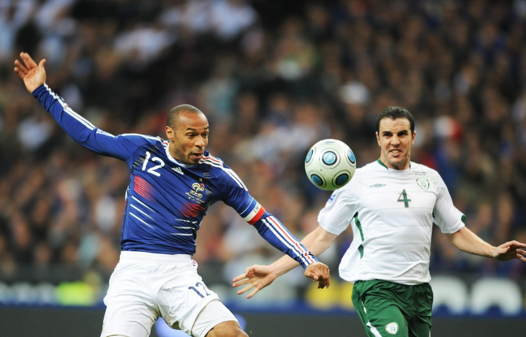 Henry's handball allowed France to qualify for the 2010 World Cup at the expense of the Republic of Ireland