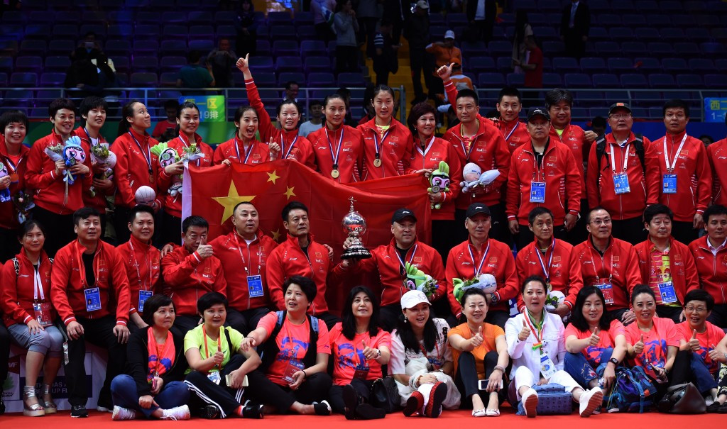 China down South Korea to win Uber Cup again