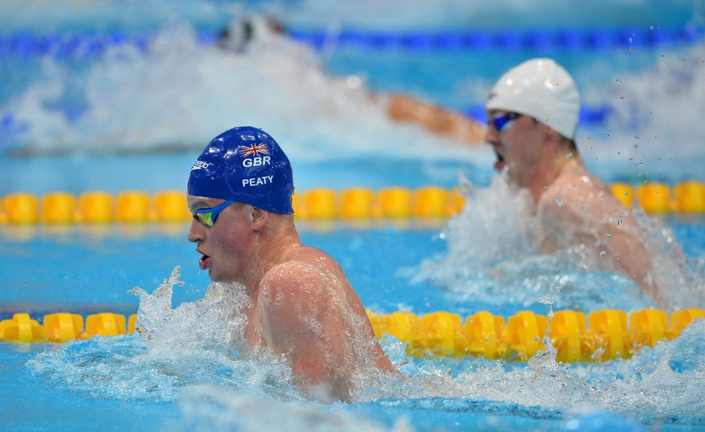 Britain's Adam Peaty continued his breaststroke dominance with the 50m title ©Getty Images