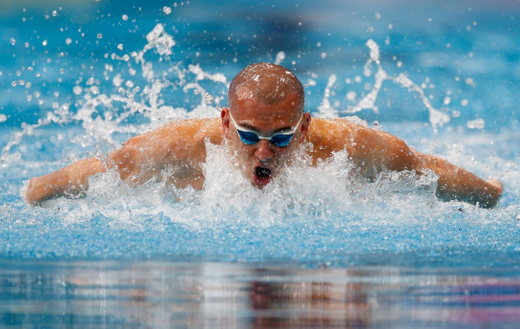 Laszlo Cseh powered to the 100m butterfly title today ©Getty Images