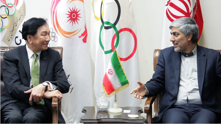 AIBA President C K Wu visits Iran to discuss future opportunities