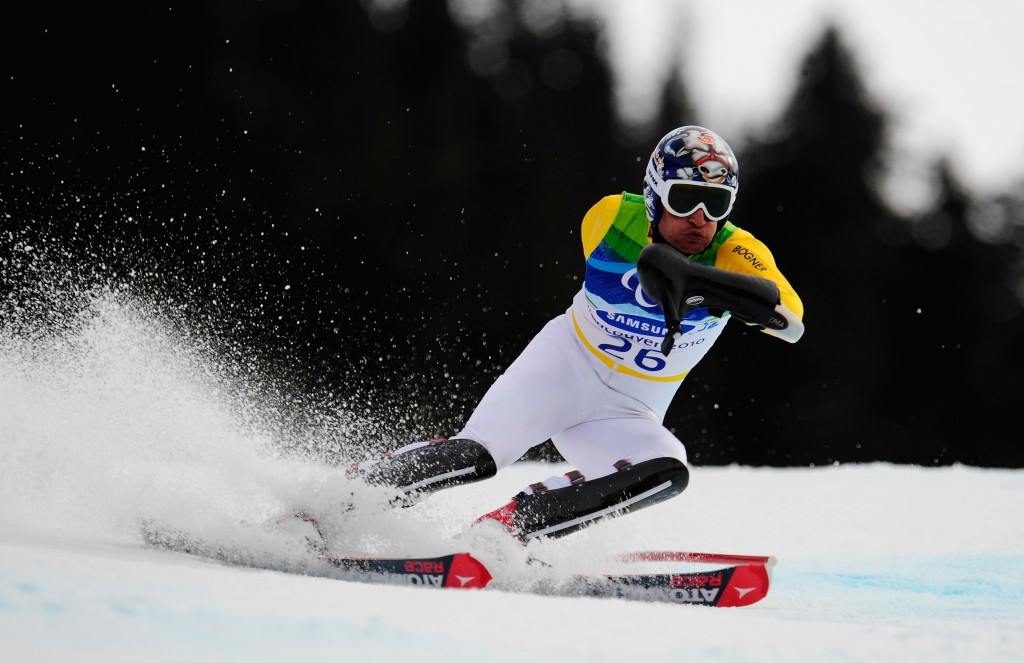 Paralympic Alpine skiing legend Gerd Schoenfelder was present at the first event