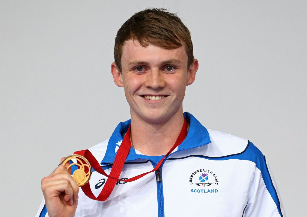 Ross Murdoch was one of Scotland's stars at the Commonwealth Games, winning gold in the 200m breaststroke