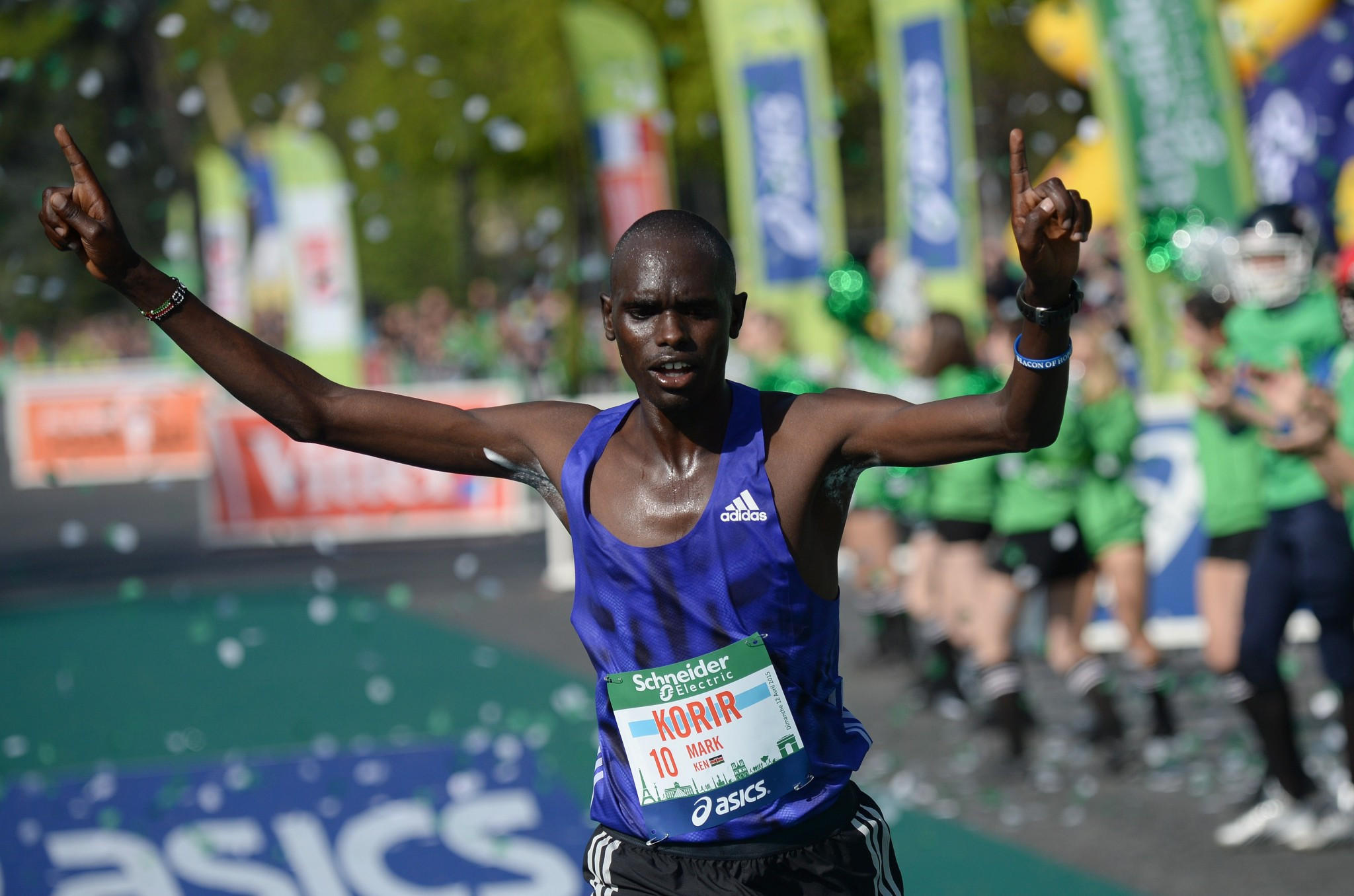 Victory for Kenyan Korir and Ethiopian Mengistu at Paris Marathon