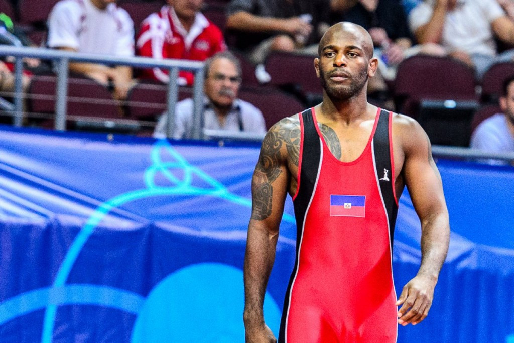 Asnage Castelly will represent Haiti after his country were awarded a wrestling berth ©UWW