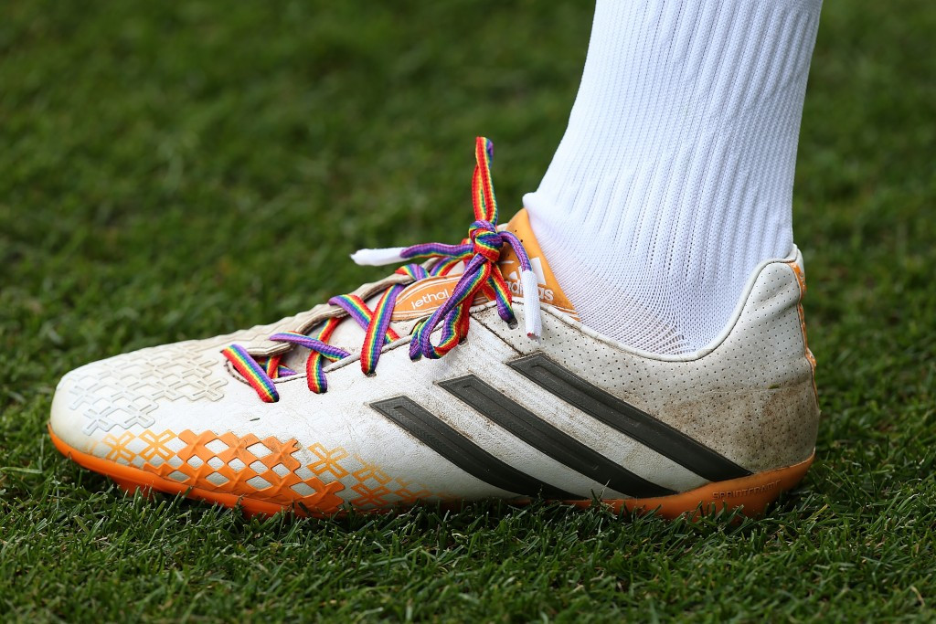 A #rainbowlaces campaign was launched in Australia