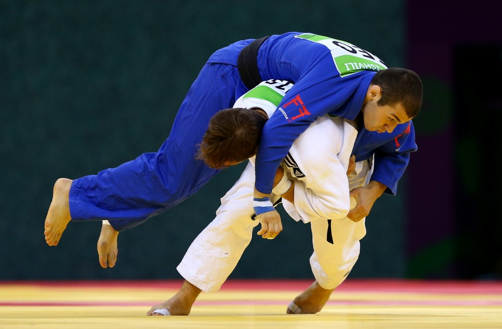 The 2015 European Judo Championships were held as part of the inaugural European Games in Baku