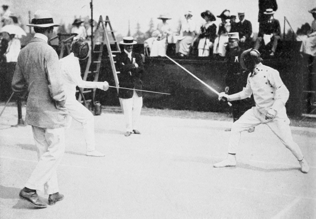 Modern pentathlon made its debut in the Olympics at Stockholm in 1912 ©Hulton Archive/Getty Images
