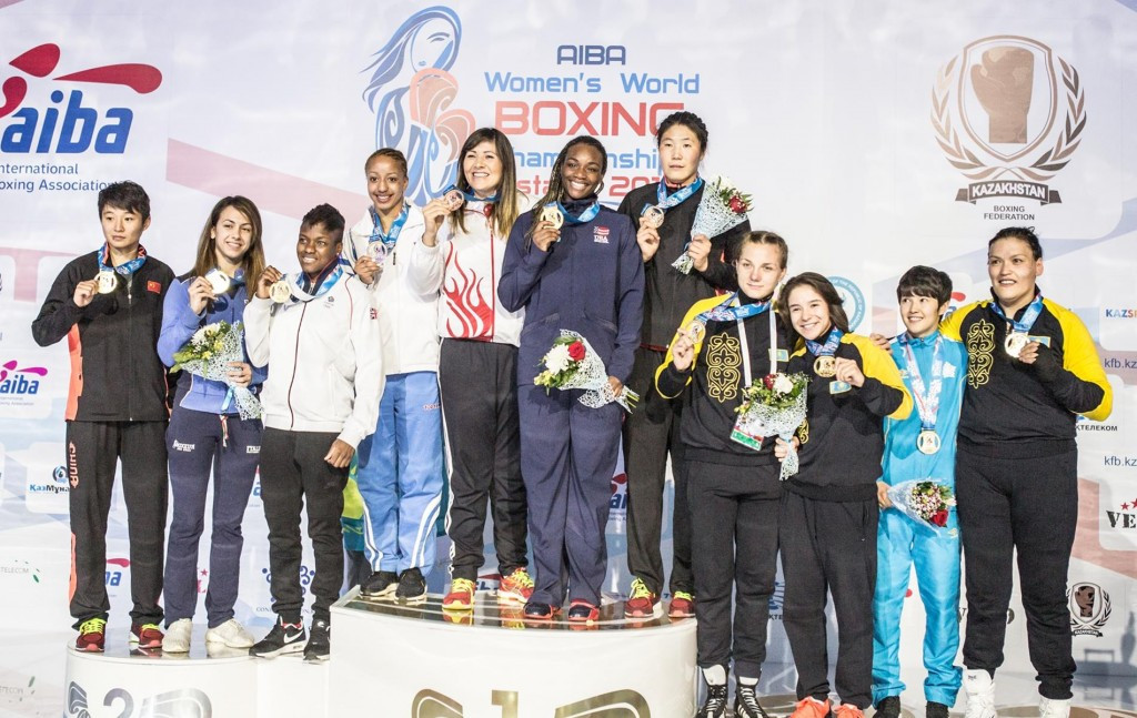 In all, 10 women's world boxing champions were crowned today ©AIBA