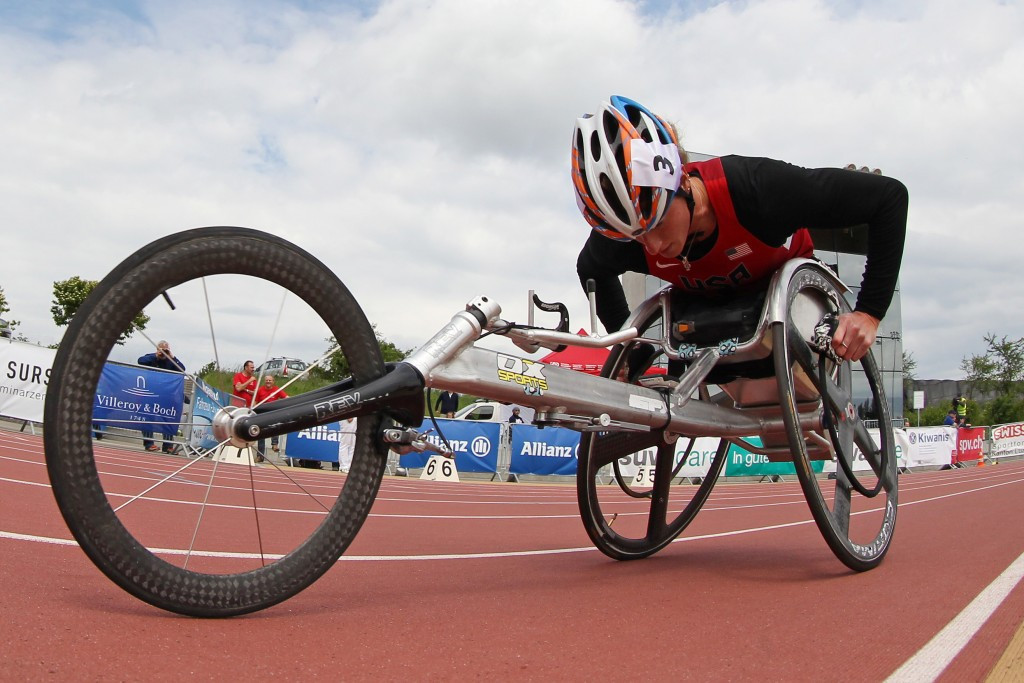 Tatyana McFadden is a leading US star set to compete at Rio 2016 ©Getty Images