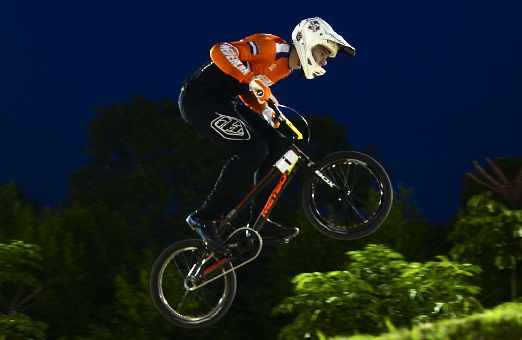 Buchanan and Kimmann earn elite time trial titles at UCI BMX World Championships