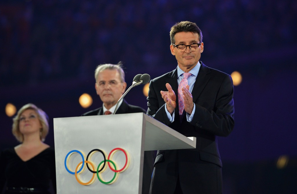 Sebastian Coe has claimed it would be “delusional” to say that the London 2012 Olympic Games were the dirtiest in history ©Getty Images