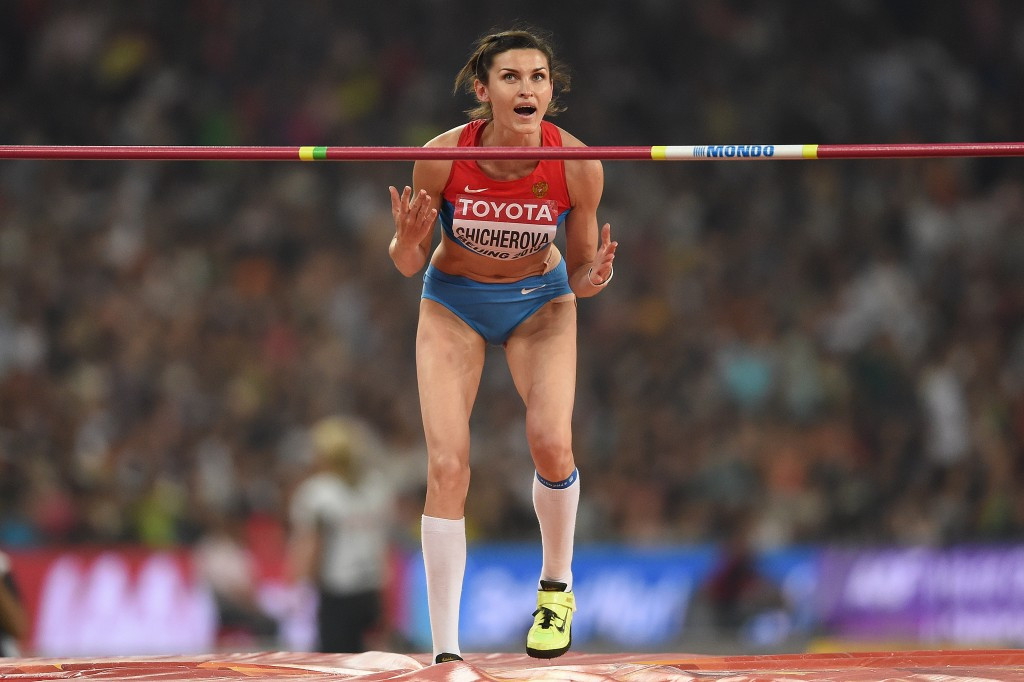 Anna Chicherova is one of 22 Russian athletes to have been reportedly implicated in the retests