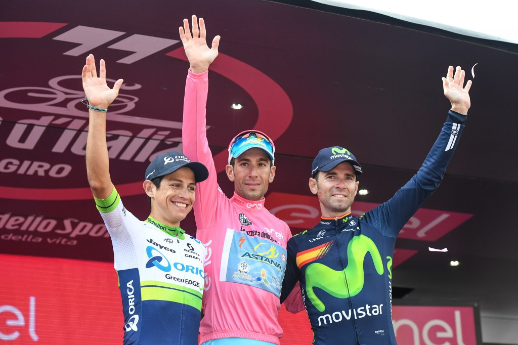 Vincenzo Nibali won the Giro d'Italia for the second time in his career ©ANSA - PERI / DI MEO / ZENNARO