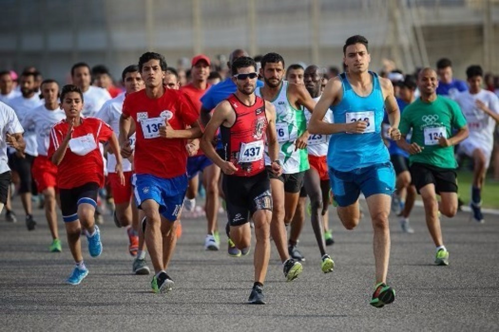 Over 300 runners participated in the Olympic Day run